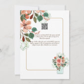 Invitation Espanol Invitación de Boda Summer Floral Mariage I (Dos)