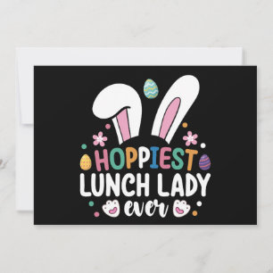 Invitation Espèce de poupée Lady School oeufs de lapin de Pâq