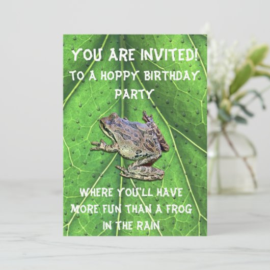 INVITATION ESPÉRER ANNIVERSAIRE (Debout devant)