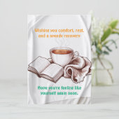 Invitation Espérons que vous vous sentez comme vous à nouveau (Debout devant)