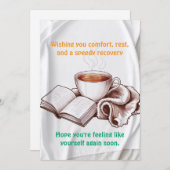 Invitation Espérons que vous vous sentez comme vous à nouveau (Devant / Derrière)