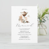 Invitation Espresso Martini Cocktail Post Mariage (Debout devant)