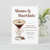 Invitation Espresso Martini Fête des Mères Cocktail Party (Debout devant)