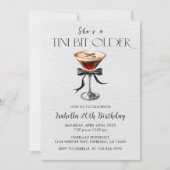 Invitation Espresso Martini Tini Bit Anniversaire (Devant)