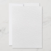 Invitation Espresso Martini Tini Bit Anniversaire (Dos)