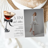Invitation Espresso Martini Tini Bit Older Birthday Photo