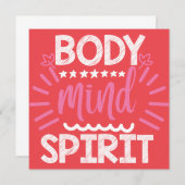 Invitation Esprit du corps (Devant / Derrière)