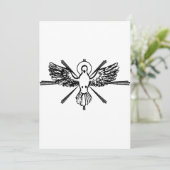 Invitation Esprit Saint sous forme de colombe (Debout devant)