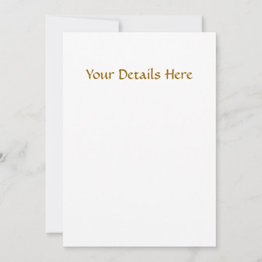 INVITATION ESPRIT SAUVAGE (Dos)