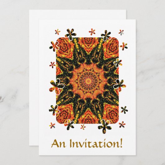 INVITATION ESPRIT SAUVAGE (Devant / Derrière)