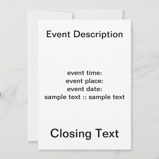 Invitation Esprits (Dos)