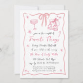 Invitation Esprits brillants | Fête des choses préférées (Devant)