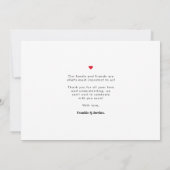 Invitation Essayons Cette Nouvelle Fois Le Mariage Modifie La (Dos)