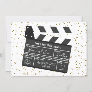 Invitation Essayons encore cette drôle de mise à jour mariage