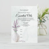 Invitation Essential Oil Class (Debout devant)