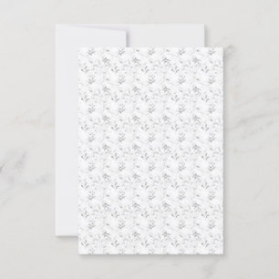 Invitation Essentiels de mariage élégants Été et toute l'an
