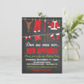 Invitation Est-ce que nous sommes maintenant nos vêtements ro (Debout devant)