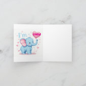 Invitation Est un nouveau-né garçon (Intérieur)