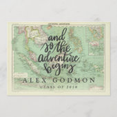 INVITATION ET DONC L'AVENTURE COMMENCE (Devant)