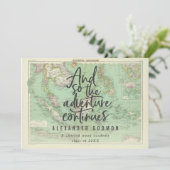 Invitation Et donc l'aventure continue la graduation de la ph (Debout devant)