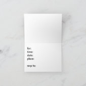 Invitation … et un sur le chemin ! (Intérieur)