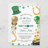 Invitation Étaient si Lucky St patrick Baby shower de jour (Devant)