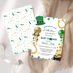 Invitation Étaient si Lucky St patrick Baby shower de jour