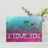 Invitation étang je t'aime (Debout devant)