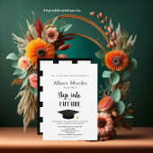 Invitation Étape vers l'avenir Diplôme simple classique