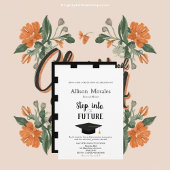 Invitation Étape vers l'avenir Diplôme simple classique