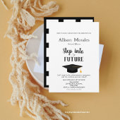 Invitation Étape vers l'avenir Diplôme simple classique