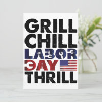 Etats-Unis Grill Chill Fête du Travail Thrill BBQ 