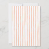 Invitation Été Coloré Italien Anniversaire Dîner (Dos)