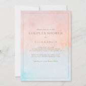 Invitation Eté Coucher d'eau coucher Couples Douche (Devant)