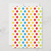 Invitation Été de plage de bain de garçon de fête (Dos)