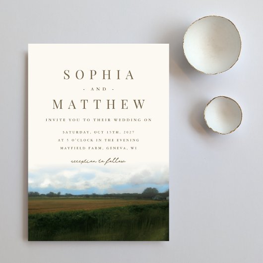 Invitation Été du Midwest