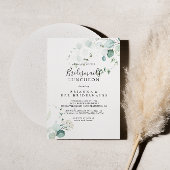 Invitation Été Eucalyptus Bridesmaids Luncheon Douche
