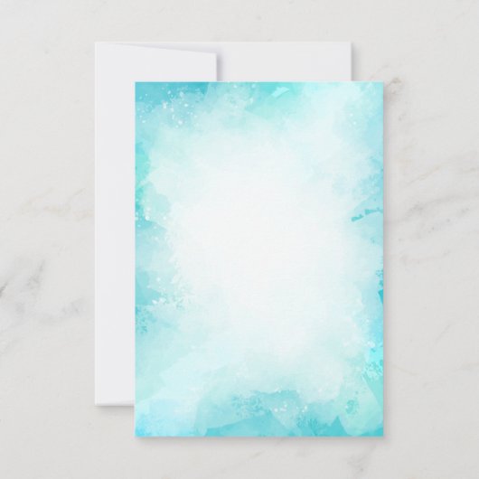 Invitation Été, PalmLeaf, Flamant rose, Fruit Retirement Part (Dos)