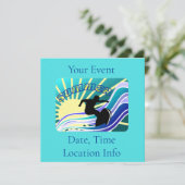 Invitation Été Surf Fun Thunder_Cove (Debout devant)