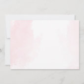 Invitation Eté Waterslide Bash Girl Birthday Party Photo (Dos)