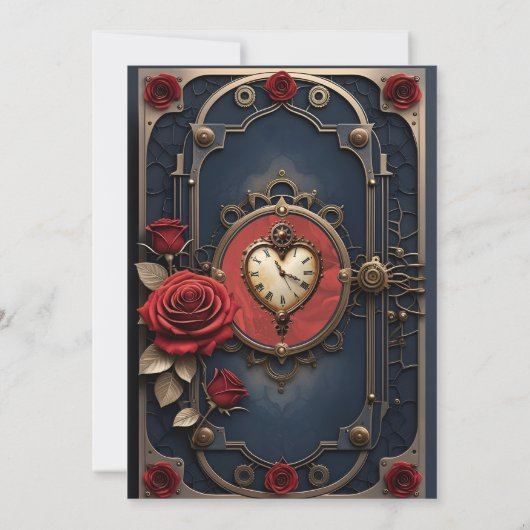 Invitation Eternal Elegance – Clockwork Heart (Dos)