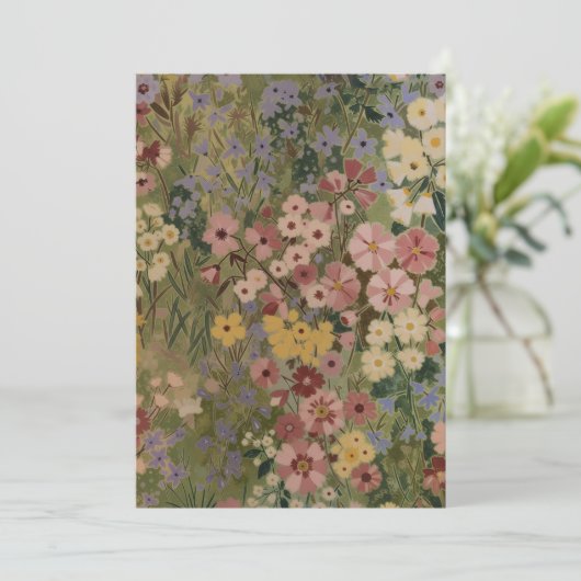 Invitation Eternal Spring Bloom (Debout devant)