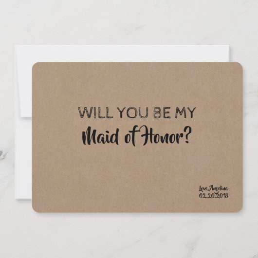 Invitation Êtes-vous dans ou quelle proposition de servante d (Dos)