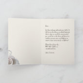 Invitation Êtes-vous notre cadreur de mariage ? (Intérieur)