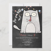 Invitation Êtes-vous un chaton pour moi ? (Devant)