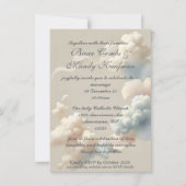 Invitation Ethereal Bliss (sans feuille) (Devant)