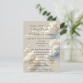 Invitation Ethereal Bliss (sans feuille) (Debout devant)