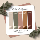 Invitation Ethereal Elegance Sage Whisper Mariage d'aquarelle