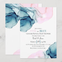 Ethereal Enky Turquoise rose ou bleu bébé douche d