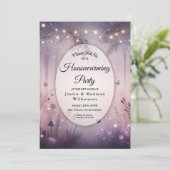 Invitation Ethereal Fairy Lights Forest Houlécher Party (Debout devant)
